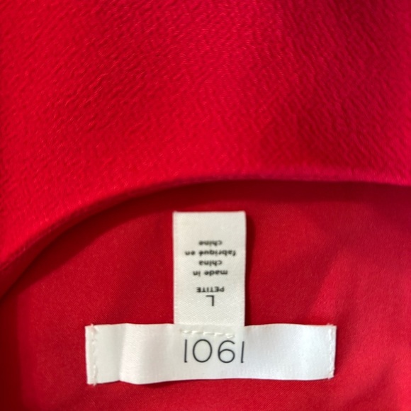 1901 Vibrant Red Casual Dress - Picture 6 of 7